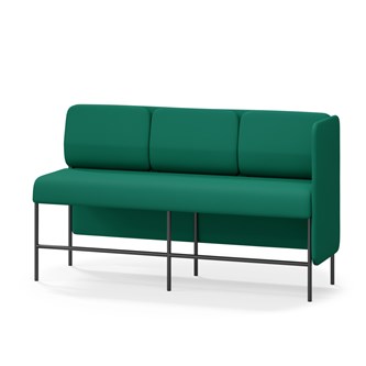 Adapt 180 sohva, matala selkänoja, sivupaneeli vasemmalla, ik 65, K 108