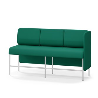 Adapt 180 sohva, matala selkänoja, sivupaneeli vasemmalla, ik 65, K 108