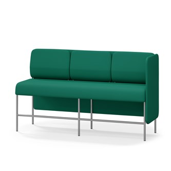 Adapt 180 sohva, matala selkänoja, sivupaneeli vasemmalla, ik 65, K 108