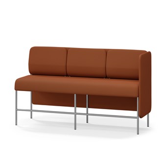 Adapt 180 sohva, matala selkänoja, sivupaneeli vasemmalla, ik 65, K 108