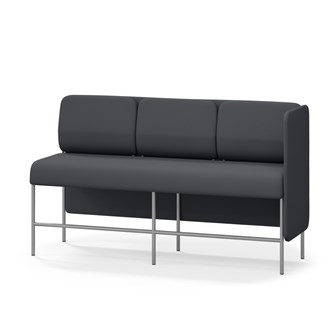 Adapt 180 sohva, matala selkänoja, sivupaneeli vasemmalla, ik 65, K 108