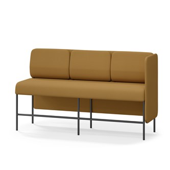 Adapt 180 sohva, matala selkänoja, sivupaneeli vasemmalla, ik 65, K 108