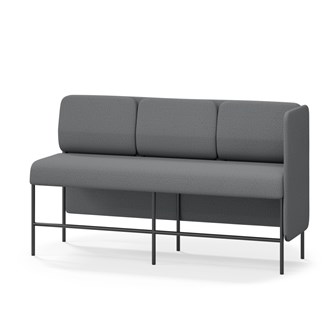 Adapt 180 sohva, matala selkänoja, sivupaneeli vasemmalla, ik 65, K 108