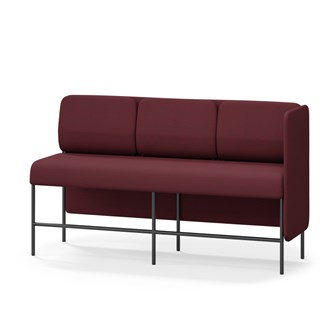 Adapt 180 sohva, matala selkänoja, sivupaneeli vasemmalla, ik 65, K 108