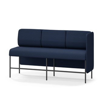 Adapt 180 sohva, matala selkänoja, sivupaneeli vasemmalla, ik 65, K 108