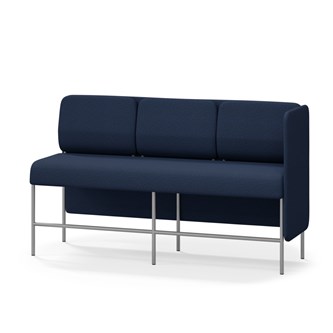 Adapt 180 sohva, matala selkänoja, sivupaneeli vasemmalla, ik 65, K 108
