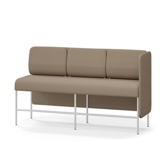 Adapt 180 sohva, matala selkänoja, sivupaneeli vasemmalla, ik 65, K 108