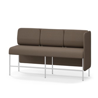 Adapt 180 sohva, matala selkänoja, sivupaneeli vasemmalla, ik 65, K 108