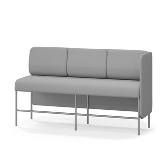 Adapt 180 sohva, matala selkänoja, sivupaneeli vasemmalla, ik 65, K 108