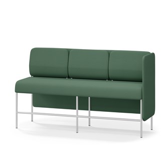 Adapt 180 sohva, matala selkänoja, sivupaneeli vasemmalla, ik 65, K 108