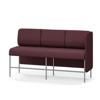 Adapt 180 sohva, matala selkänoja, sivupaneeli vasemmalla, ik 65, K 108
