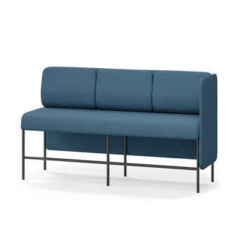 Adapt 180 sohva, matala selkänoja, sivupaneeli vasemmalla, ik 65, K 108