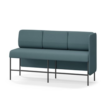 Adapt 180 sohva, matala selkänoja, sivupaneeli vasemmalla, ik 65, K 108