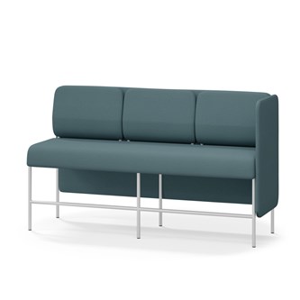 Adapt 180 sohva, matala selkänoja, sivupaneeli vasemmalla, ik 65, K 108