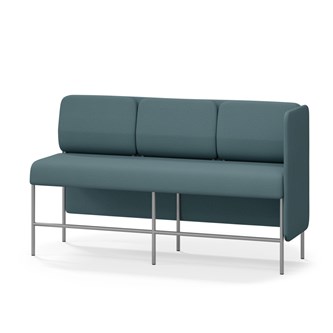 Adapt 180 sohva, matala selkänoja, sivupaneeli vasemmalla, ik 65, K 108