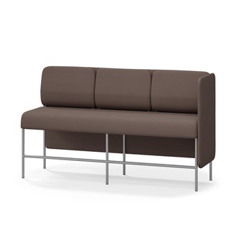 Adapt 180 sohva, matala selkänoja, sivupaneeli vasemmalla, ik 65, K 108