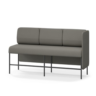Adapt 180 sohva, matala selkänoja, sivupaneeli vasemmalla, ik 65, K 108