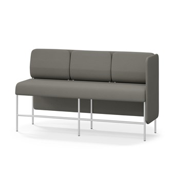 Adapt 180 sohva, matala selkänoja, sivupaneeli vasemmalla, ik 65, K 108