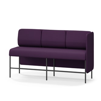 Adapt 180 sohva, matala selkänoja, sivupaneeli vasemmalla, ik 65, K 108