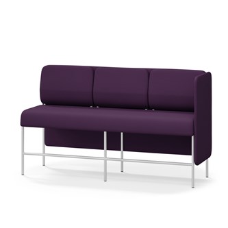 Adapt 180 sohva, matala selkänoja, sivupaneeli vasemmalla, ik 65, K 108