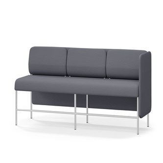Adapt 180 sohva, matala selkänoja, sivupaneeli vasemmalla, ik 65, K 108