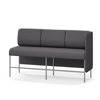 Adapt 180 sohva, matala selkänoja, sivupaneeli vasemmalla, ik 65, K 108