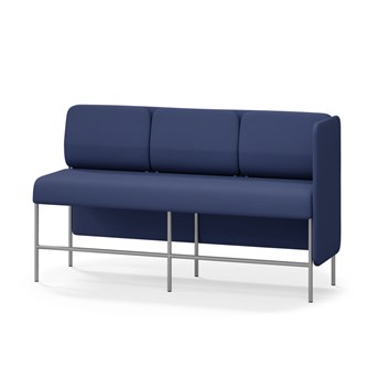 Adapt 180 sohva, matala selkänoja, sivupaneeli vasemmalla, ik 65, K 108