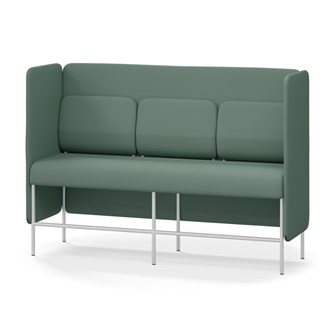 Adapt 180 sohva, medium selkänoja, sivupaneeleilla, ik 65, K 128