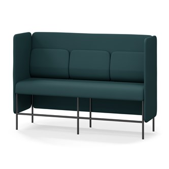 Adapt 180 sohva, medium selkänoja, sivupaneeleilla, ik 65, K 128