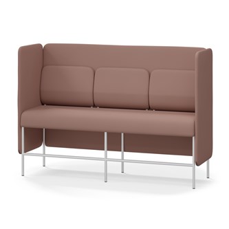 Adapt 180 sohva, medium selkänoja, sivupaneeleilla, ik 65, K 128
