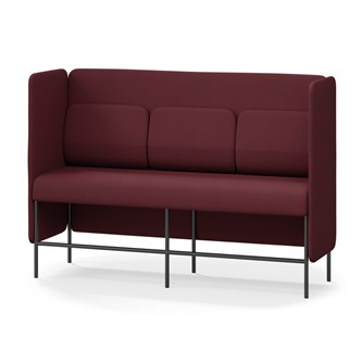 Adapt 180 sohva, medium selkänoja, sivupaneeleilla, ik 65, K 128