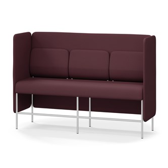 Adapt 180 sohva, medium selkänoja, sivupaneeleilla, ik 65, K 128