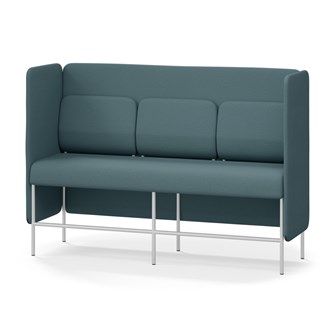 Adapt 180 sohva, medium selkänoja, sivupaneeleilla, ik 65, K 128