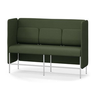 Adapt 180 sohva, medium selkänoja, sivupaneeleilla, ik 65, K 128