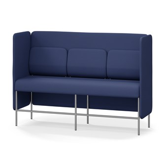 Adapt 180 sohva, medium selkänoja, sivupaneeleilla, ik 65, K 128