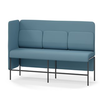 Adapt 180 sohva, medium selkänoja, sivupaneeli oikealla, ik 65, K 128