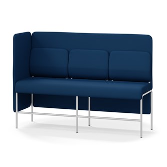 Adapt 180 sohva, medium selkänoja, sivupaneeli oikealla, ik 65, K 128