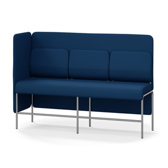 Adapt 180 sohva, medium selkänoja, sivupaneeli oikealla, ik 65, K 128