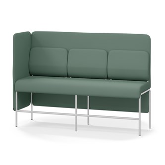 Adapt 180 sohva, medium selkänoja, sivupaneeli oikealla, ik 65, K 128