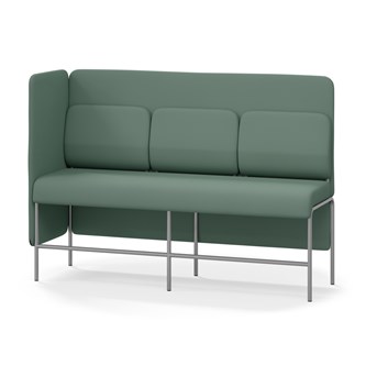Adapt 180 sohva, medium selkänoja, sivupaneeli oikealla, ik 65, K 128