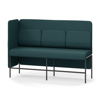 Adapt 180 sohva, medium selkänoja, sivupaneeli oikealla, ik 65, K 128