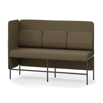 Adapt 180 sohva, medium selkänoja, sivupaneeli oikealla, ik 65, K 128