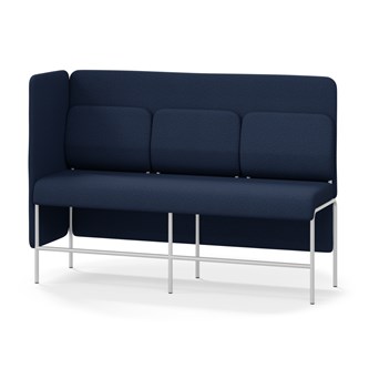 Adapt 180 sohva, medium selkänoja, sivupaneeli oikealla, ik 65, K 128