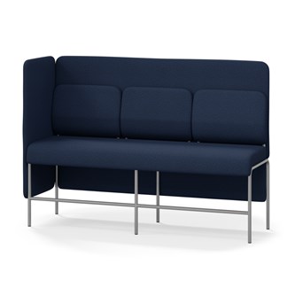 Adapt 180 sohva, medium selkänoja, sivupaneeli oikealla, ik 65, K 128