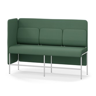 Adapt 180 sohva, medium selkänoja, sivupaneeli oikealla, ik 65, K 128