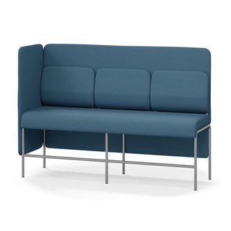 Adapt 180 sohva, medium selkänoja, sivupaneeli oikealla, ik 65, K 128