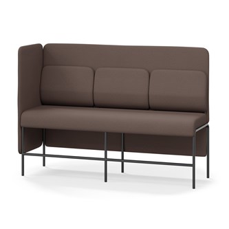 Adapt 180 sohva, medium selkänoja, sivupaneeli oikealla, ik 65, K 128