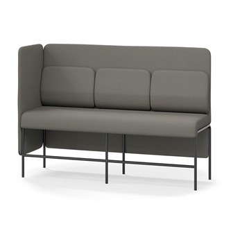 Adapt 180 sohva, medium selkänoja, sivupaneeli oikealla, ik 65, K 128