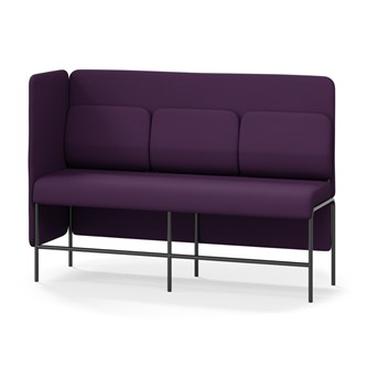 Adapt 180 sohva, medium selkänoja, sivupaneeli oikealla, ik 65, K 128