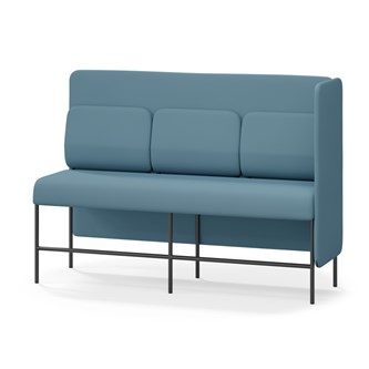 Adapt 180 sohva, medium selkänoja, sivupaneeli vasemmalla, ik 65, K 128